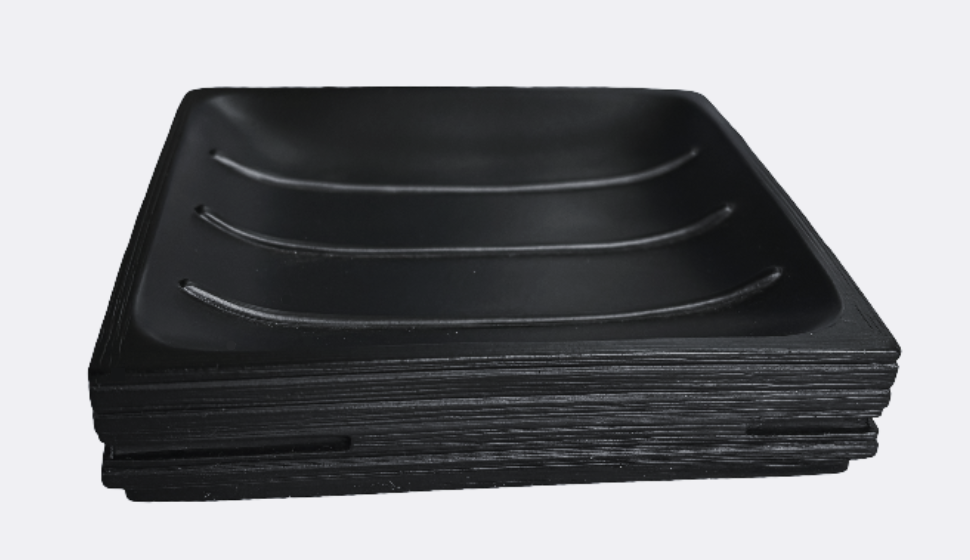 GEDY - SET ACCESSORI BAGNO - SERIE QUADROTTO