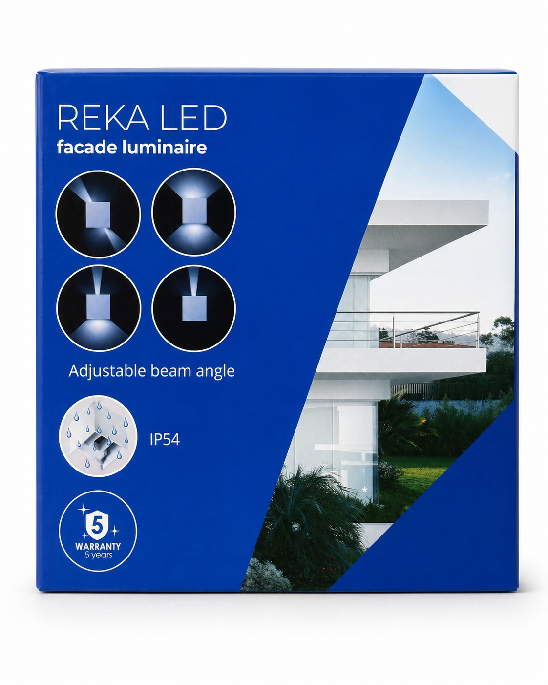 APPLIQUE DA PARETE KANLUX - REKA LED CUBO