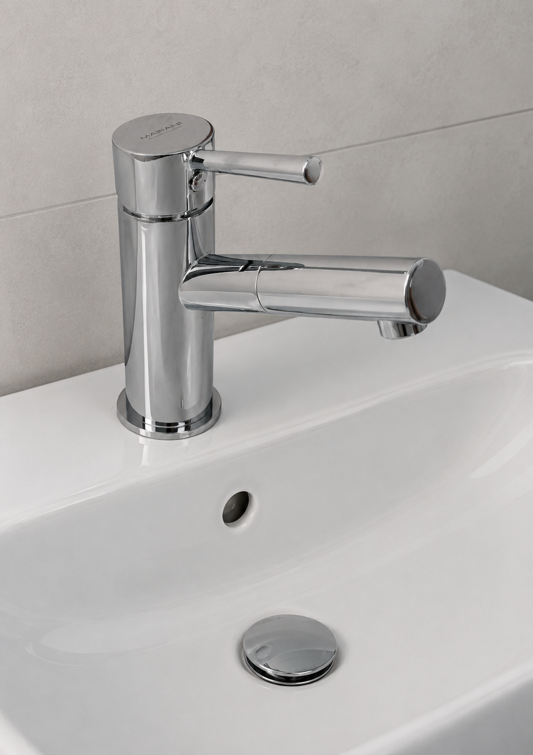 MARIANI - MISCELATORE MONOCOMANDO LAVABO - SERIE HERMES