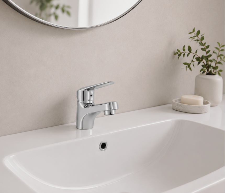 REMER - MISCELATORE MONOCOMANDO LAVABO - SERIE BETTY