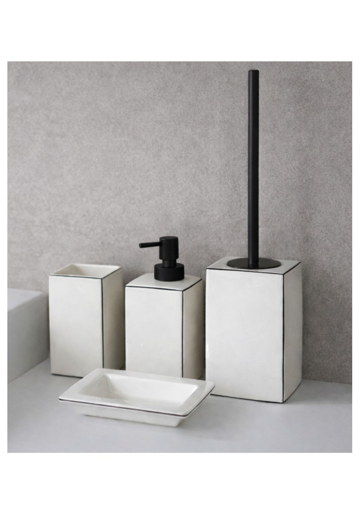 GEDY - SET ACCESSORI BAGNO - SERIE LUCREZIA