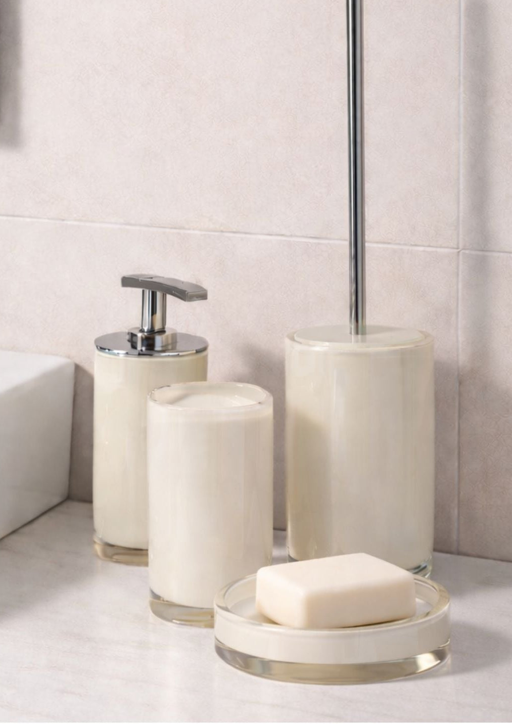 GEDY - SET ACCESSORI BAGNO - SERIE VEGA
