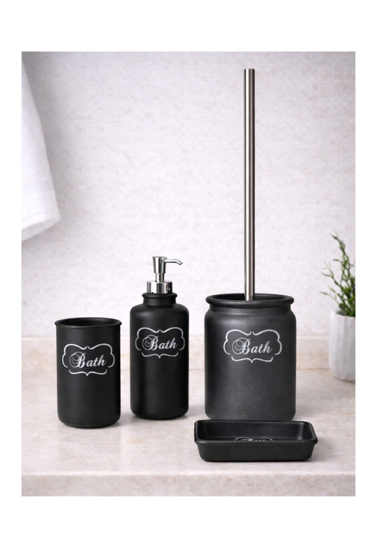 GEDY - SET ACCESSORI BAGNO - SERIE CHANTAL