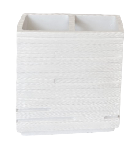 GEDY - SET ACCESSORI BAGNO - SERIE QUADROTTO