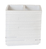 GEDY - SET ACCESSORI BAGNO - SERIE QUADROTTO