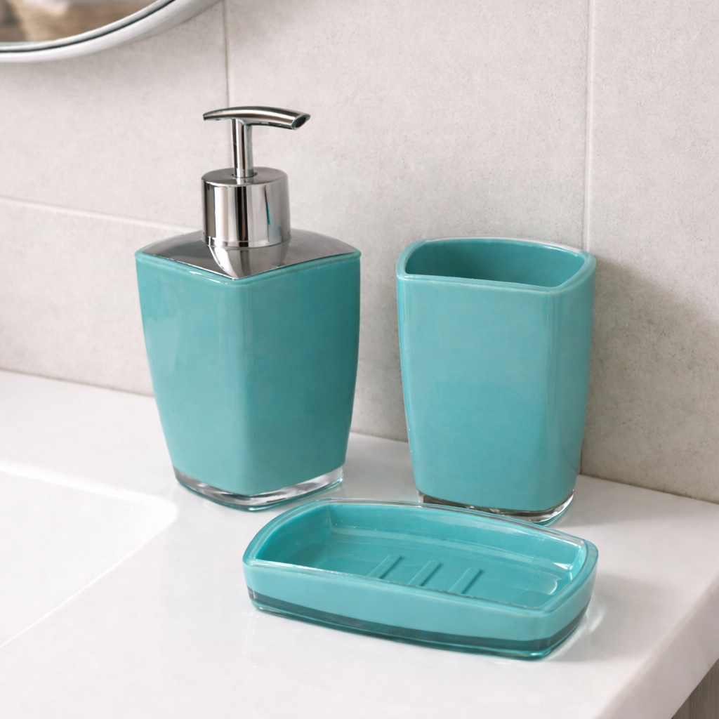 METAFORM - SET ACCESSORI BAGNO - SERIE LEILA