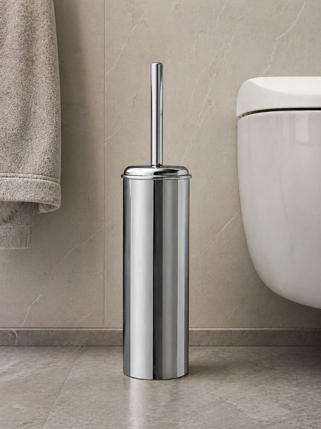 GEDY - SCOPINO WC ASCOT IN ACCIAIO INOX