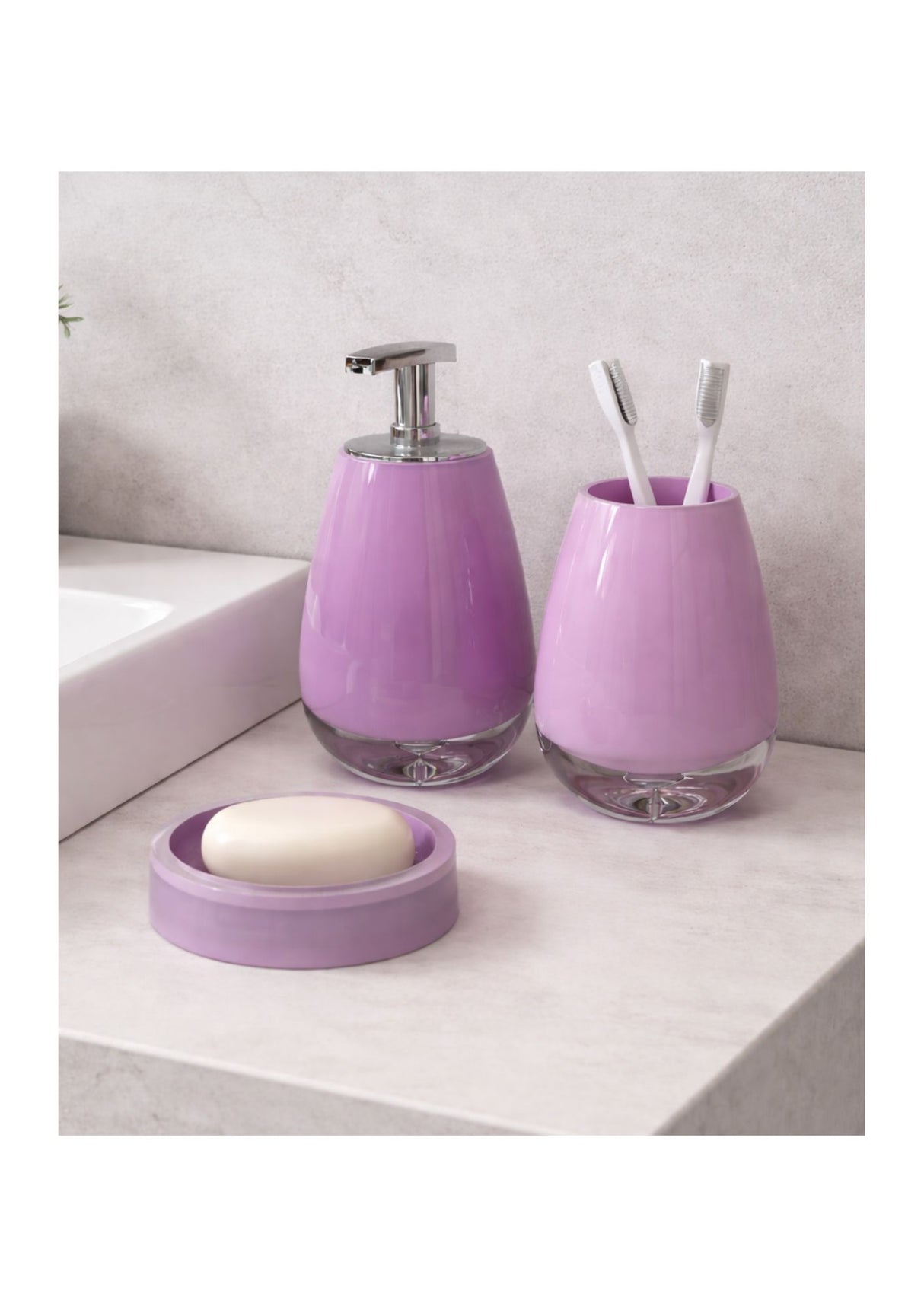 GEDY - SET ACCESSORI BAGNO - SERIE FORSIZIA