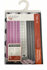 GEDY - TENDA DOCCIA O VASCA CELL NERA