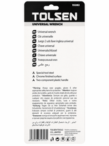SET DI CHIAVI UNIVERSALI TOLSEN 2PZ (MOD. 15282)