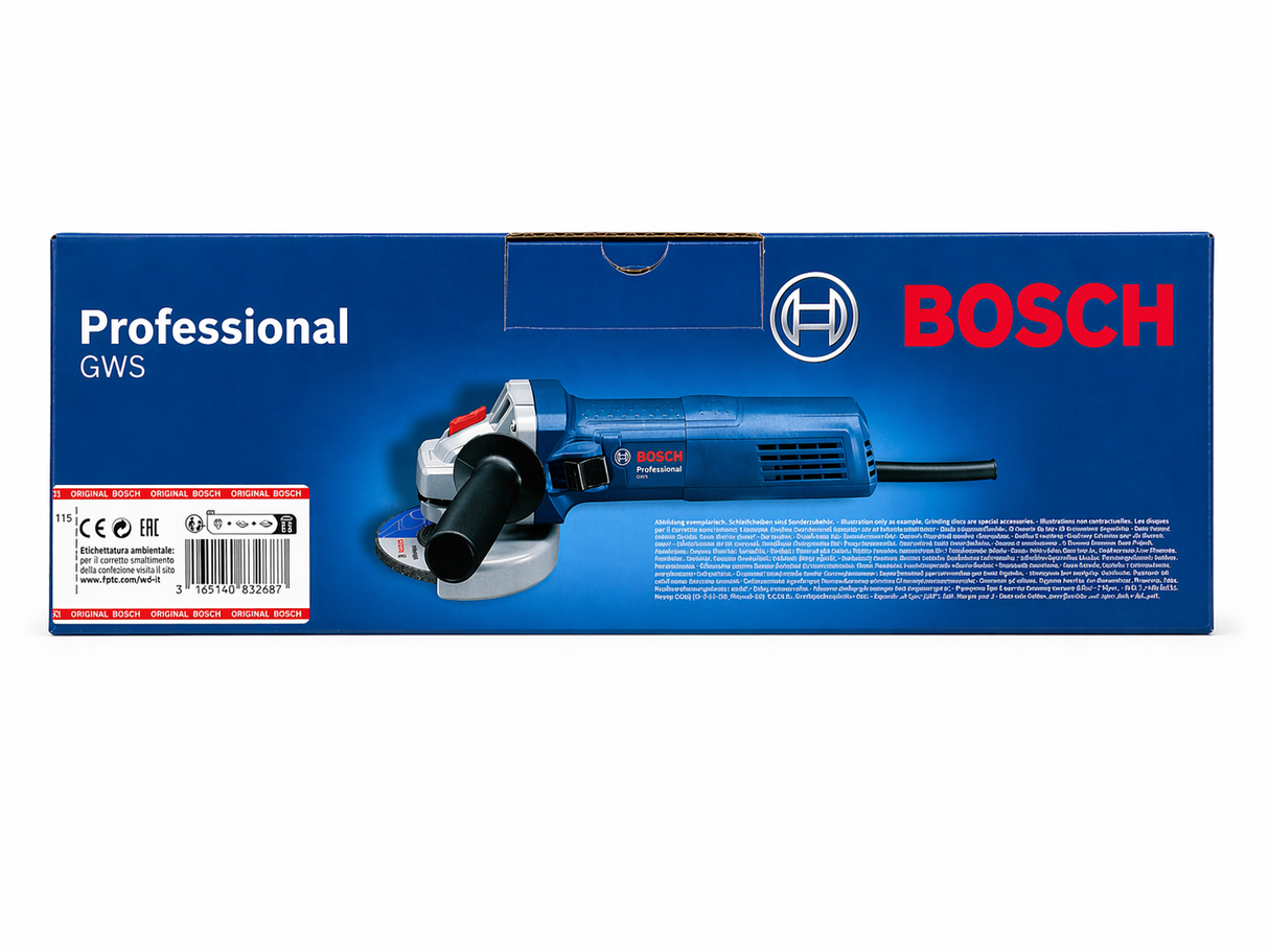 SMERIGLIATRICE ANGOLARE BOSCH PROFESSIONAL GWS750