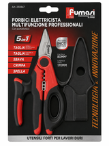 FORBICI PROFESSIONALI MULTIFUNZIONE DA ELETTRICISTA FUMASI