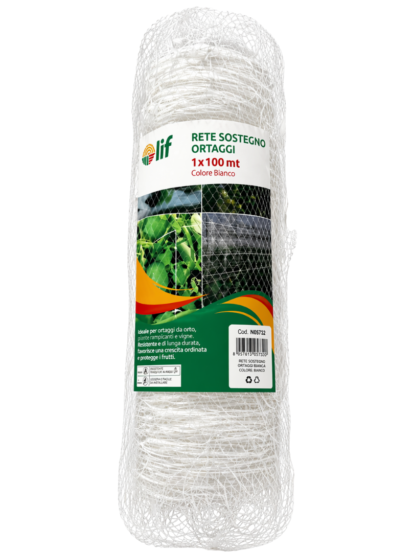 RETE SOSTEGNO ORTAGGI 1 X 100MT