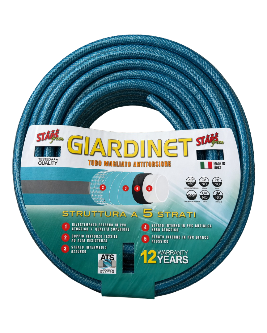 TUBO PER IRRIGAZIONE 1,25CM X 25MT
