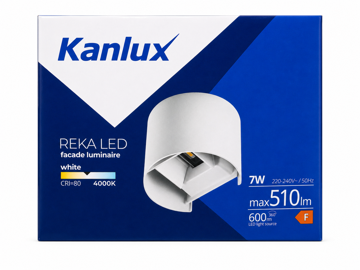 APPLIQUE DA PARETE KANLUX - REKA LED TONDO