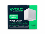 APPLIQUE DA PARETE V-TAC - WALL LAMP QUADRATO