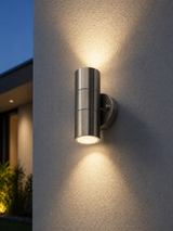 APPLIQUE DA PARETE V-TAC - WALL LAMP ACCIAIO