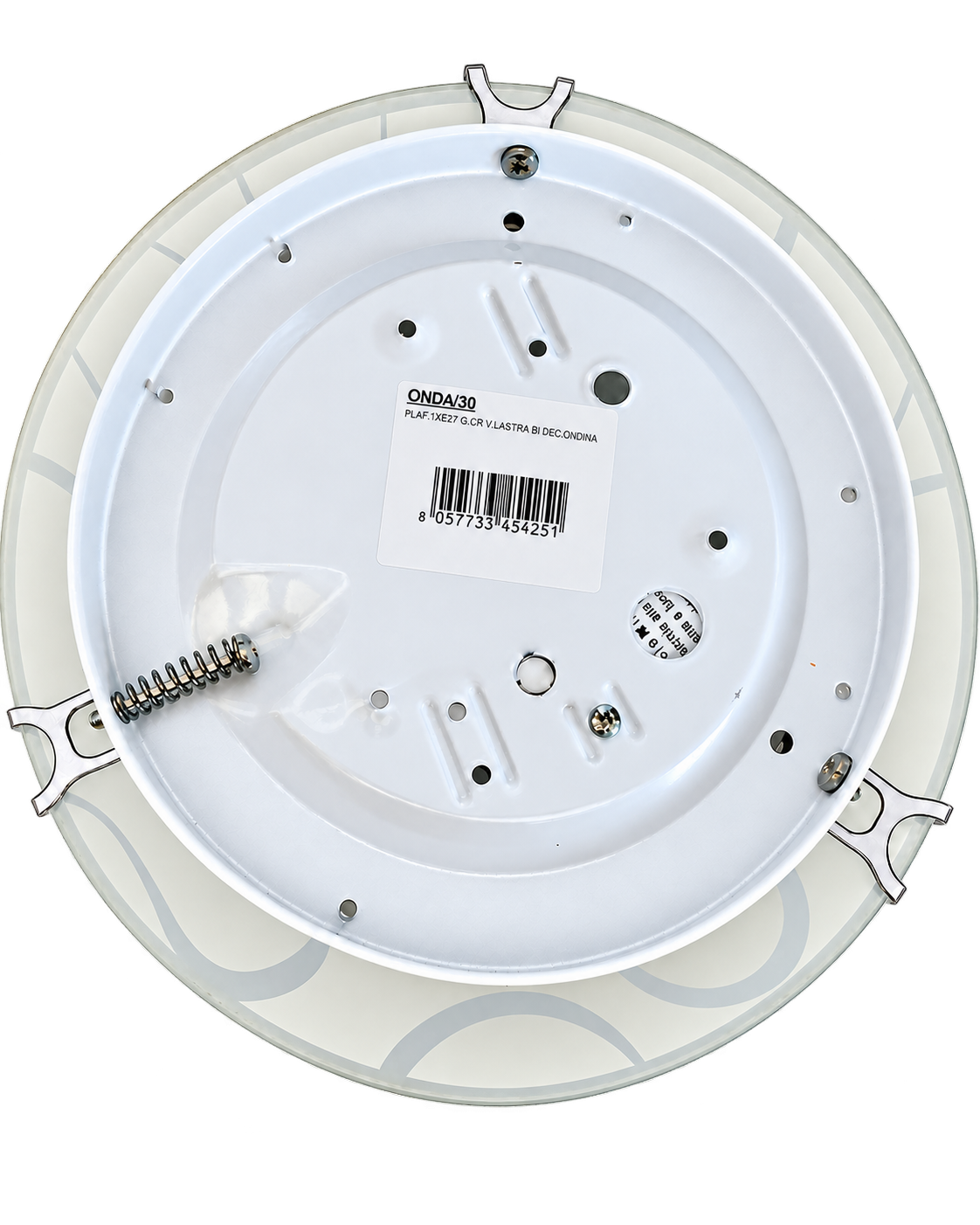 PLAFONIERA A MURO O A SOFFITTO E-ENERGY - ONDA 30
