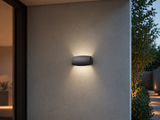 LAMPADA A MURO FUMAGALLI -  ABRAM 270 NERO