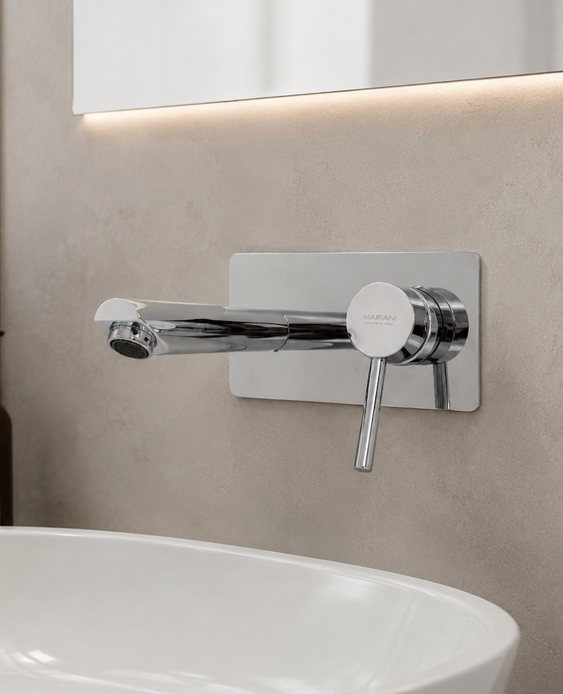 MARIANI - MISCELATORE MONOCOMANDO LAVABO INCASSO - SERIE HERMES