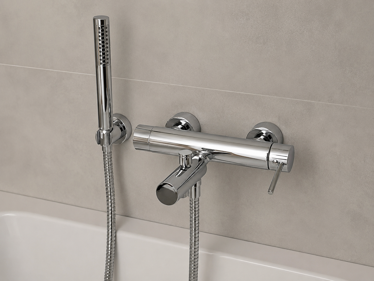 MARIANI - MISCELATORE MONOCOMANDO VASCA BAGNO - SERIE HERMES