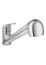 REMER - MISCELATORE MONOCOMANDO LAVELLO CON DOCCIA ESTRAIBILE - SERIE KISS