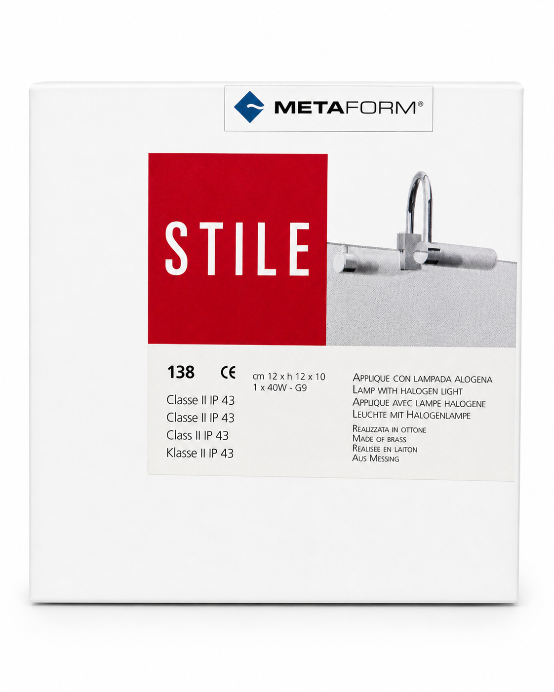 METAFORM STILE - APPLIQUE PER SPECCHIO
